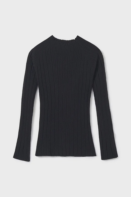 Mayoral sweter półgolf czarny 7015.8C.Junior.9BYA