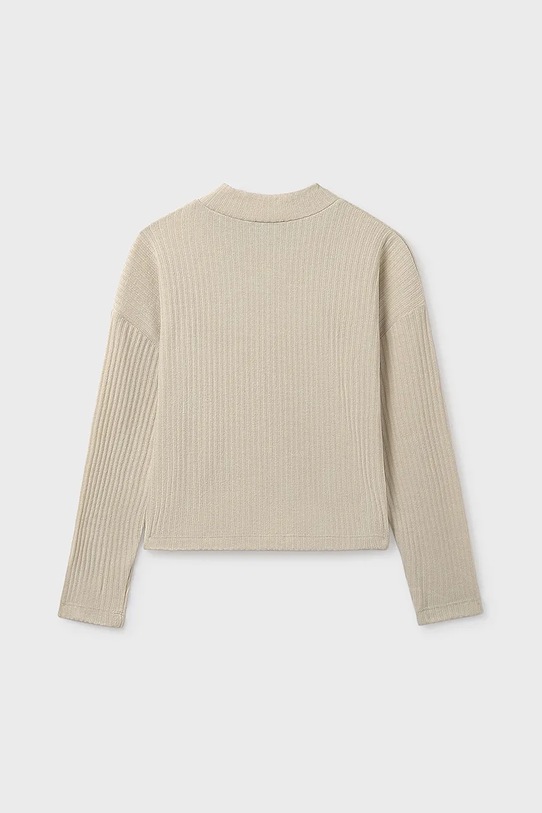 Mayoral longsleeve dziecięcy 7016.8D.Junior.9BYA beżowy AW25