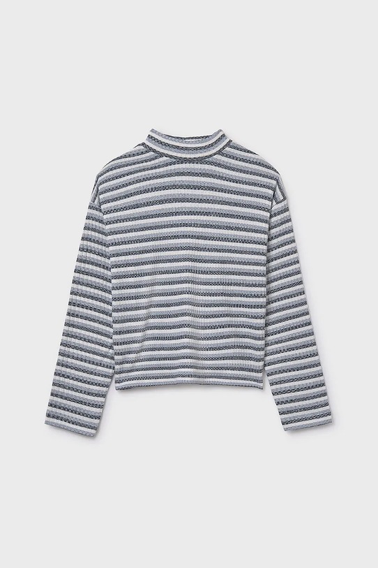 Mayoral longsleeve dziecięcy 7016.8D.Junior.9BYA niebieski AW25