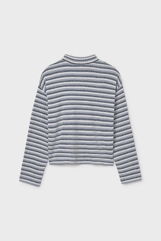 Dziewczynka Mayoral longsleeve dziecięcy 7016.8D.Junior.9BYA niebieski