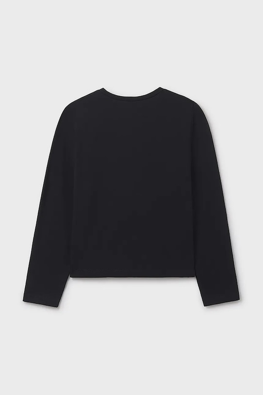 Mayoral longsleeve dziecięcy 7018.8B.Junior.9BYA czarny AW25