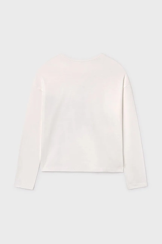Dziewczynka Mayoral longsleeve dziecięcy 7019.8C.Junior.9BYA biały