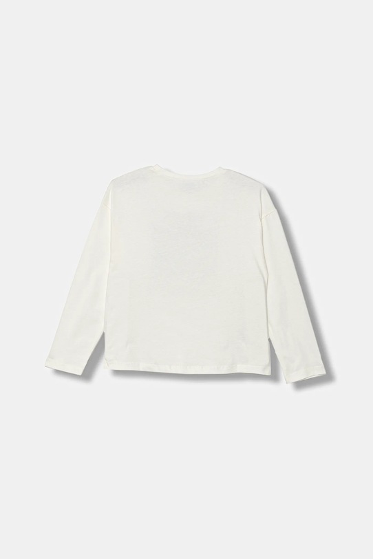 Mayoral longsleeve bawełniany 7020.8C.Junior.9BYA biały AW25