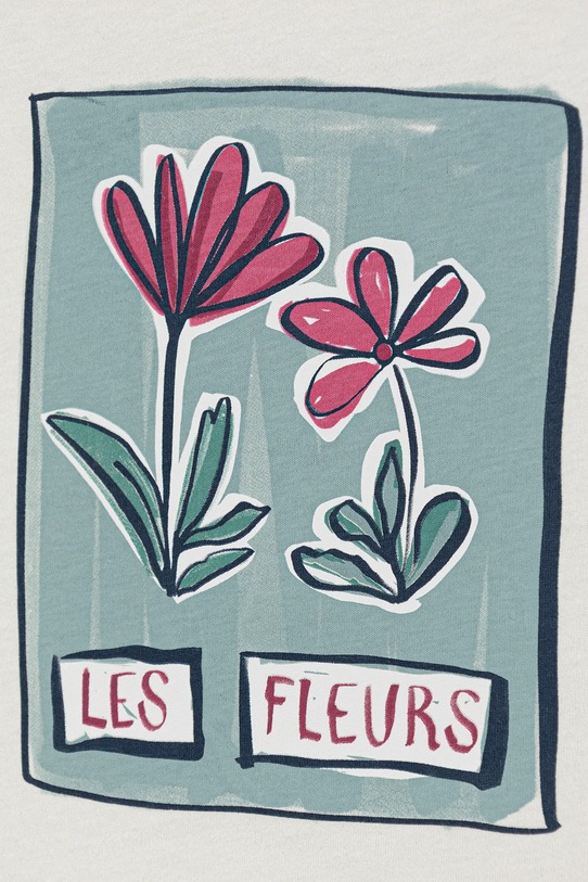 Fete Mayoral longsleeve din bumbac 7020.8C.Junior.9BYA alb