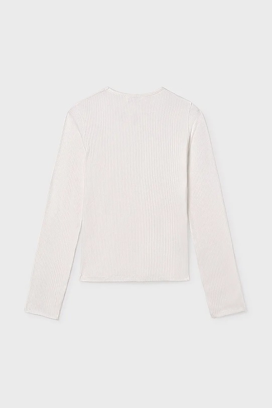 Dziewczynka Mayoral longsleeve 7022.8F.Junior.9BYA biały