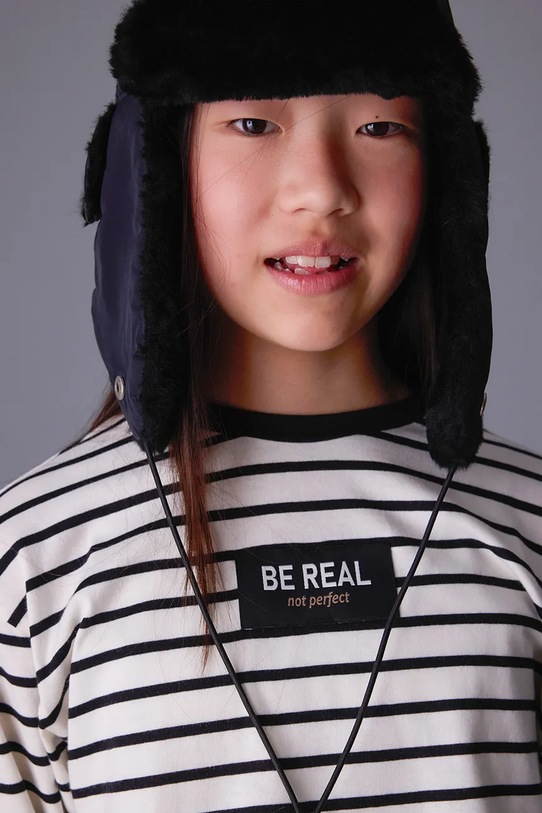 Mayoral longsleeve din bumbac pentru copii 7027.8K.Junior.9BYA negru