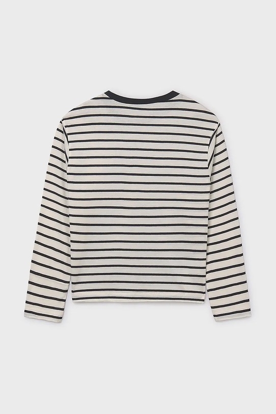 Fete Mayoral longsleeve din bumbac pentru copii 7027.8K.Junior.9BYA negru
