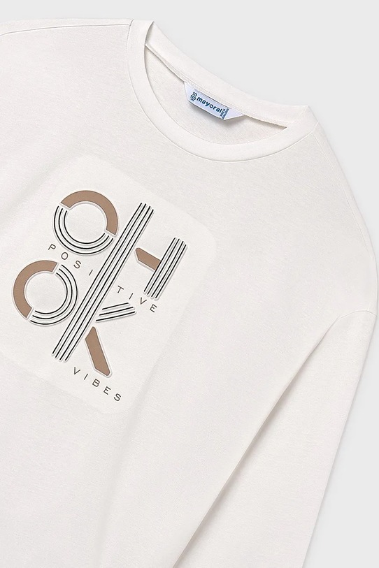 Mayoral longsleeve copii bej 7028.8K.Junior.9BYA