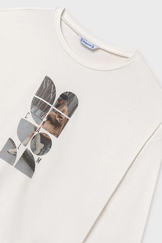 Лонгслів Mayoral бежевий 7029.8K.Junior.9BYA