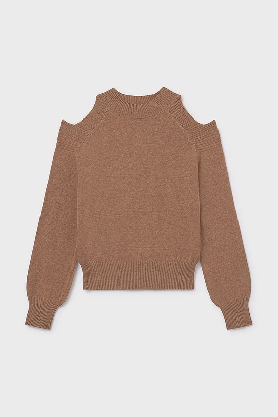 Mayoral sweter 7312.8C.Junior.9BYA brązowy AW25