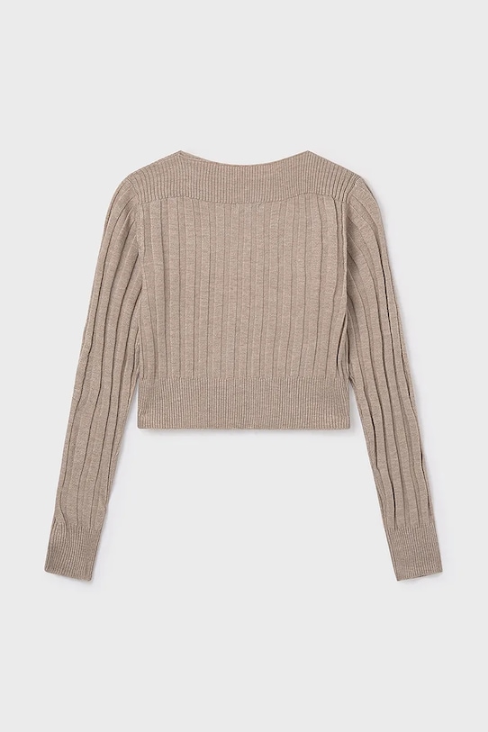 Dziewczynka Mayoral sweter 7313.8E.Junior.9BYA brązowy