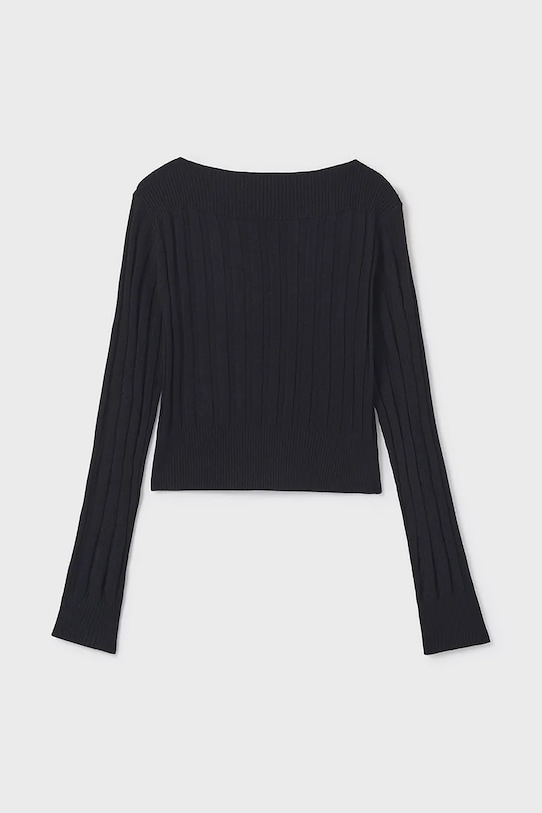 Mayoral sweter okrągły czarny 7313.8E.Junior.9BYA