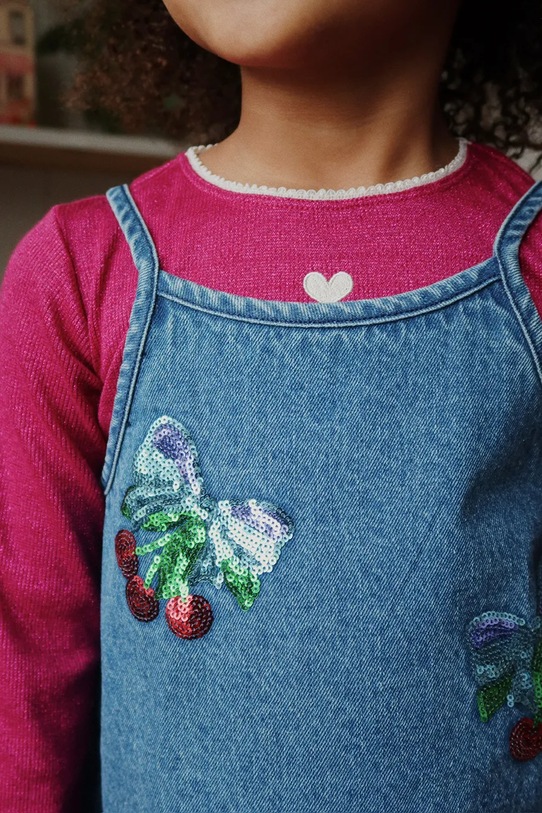 Konges Sløjd longsleeve dziecięcy ROLI BLOUSE KS103967.9BYA