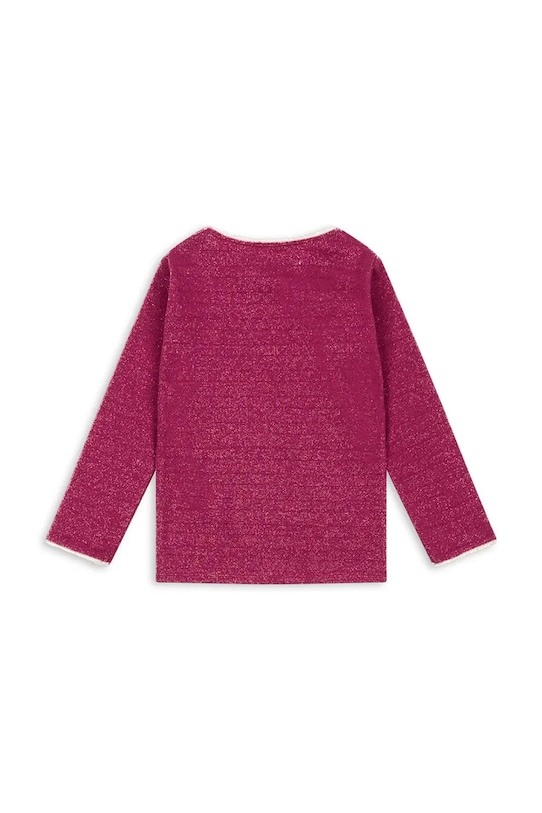 Konges Sløjd gyerek hosszúujjú ROLI BLOUSE KS103967.9BYA burgundia AW25