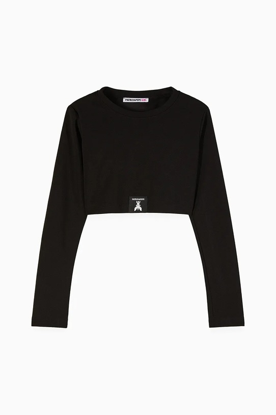 Παιδικό μακρυμάνικο Patrizia Pepe J330 7M0937 μαύρο AW25