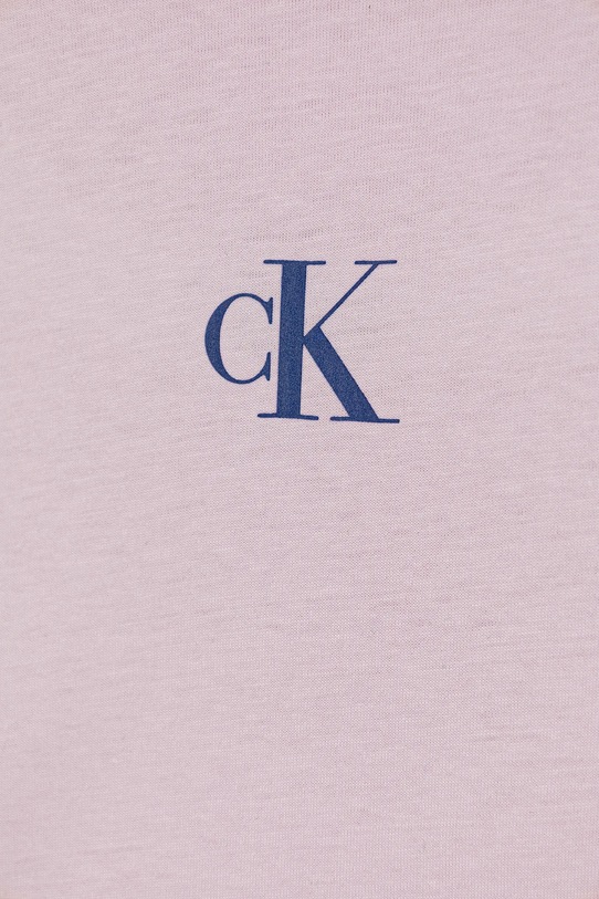 Dziewczynka Calvin Klein Jeans longsleeve bawełniany dziecięcy IG0IG02135.128.170.9BYA różowy