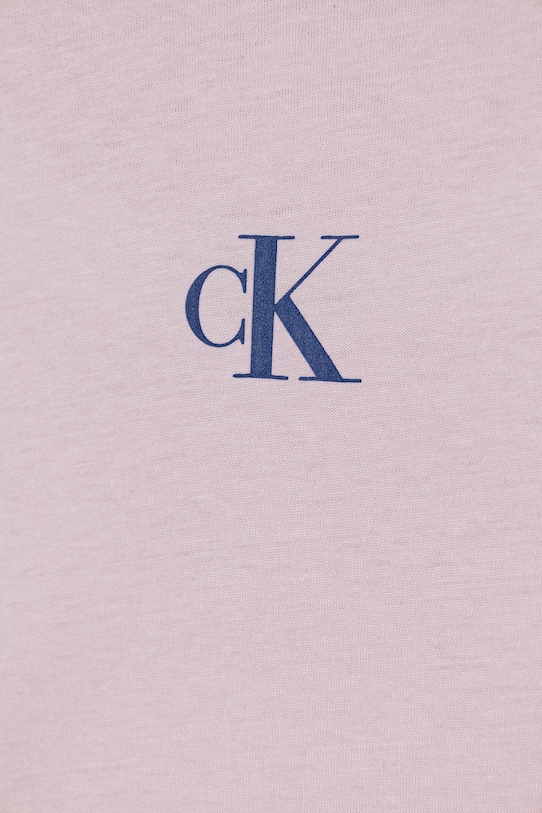 Dziewczynka Calvin Klein Jeans longsleeve bawełniany dziecięcy IG0IG02135.128.170.9BYA różowy