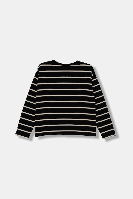 Calvin Klein Jeans longsleeve dziecięcy IG0IG03034.9BYA czarny AW25