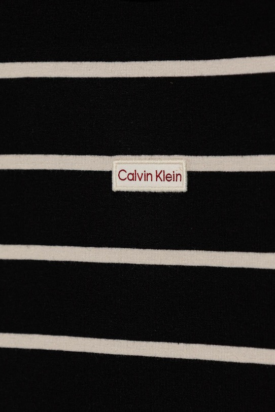 Dziewczynka Calvin Klein Jeans longsleeve dziecięcy IG0IG03034.9BYA czarny