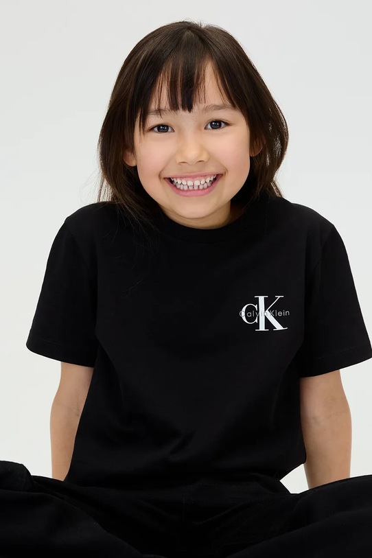 Calvin Klein Jeans t-shirt bawełniany dziecięcy IU0IU00719.104.116.9BYA