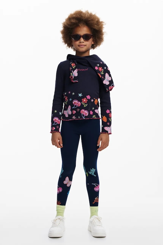 Детска блуза с дълги ръкави Desigual 25WGTK22