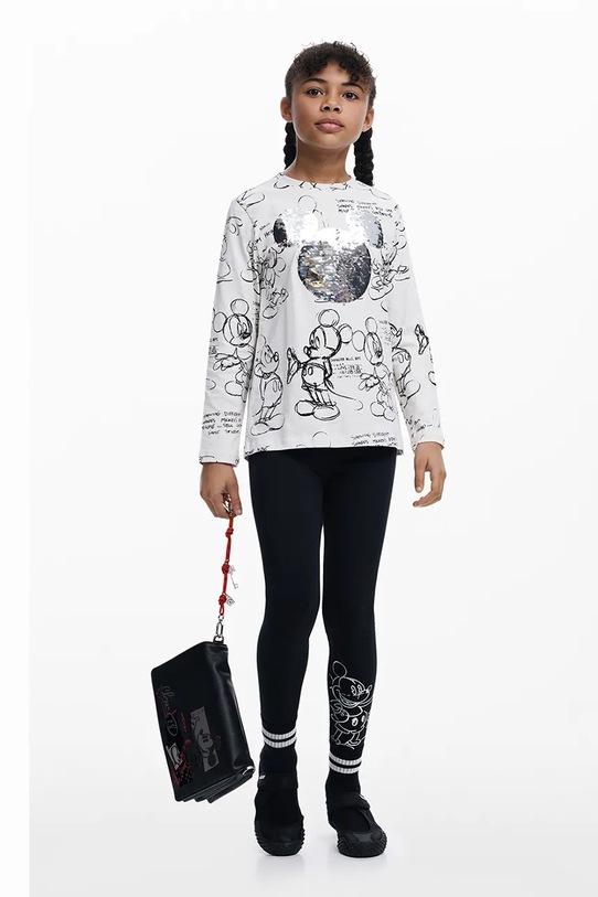 Desigual gyerek pamut hosszú ujjú felső 25WGTK25