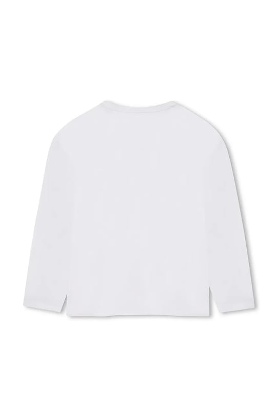 Marc Jacobs longsleeve bawełniany dziecięcy W60611.86.108 biały AW25