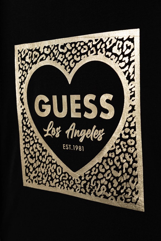 Dziewczynka Guess longsleeve dziecięcy J5BI01.J1314.9BYA czarny