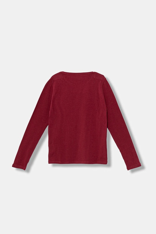 Guess longsleeve dziecięcy J5BI03.J1314.9BYA bordowy AW25