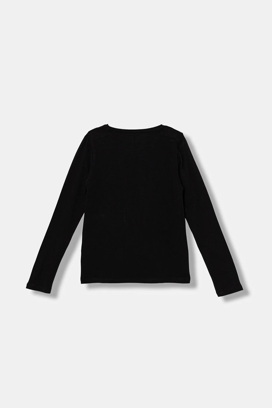 Guess longsleeve dziecięcy J5BI03.J1314.9BYA czarny AW25