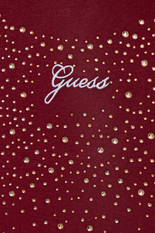 Dziewczynka Guess longsleeve dziecięcy J5BI06.J1314.9BYA bordowy