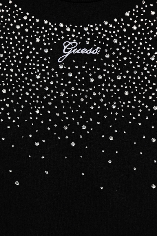 Dziewczynka Guess longsleeve dziecięcy J5BI06.J1314.9BYA czarny