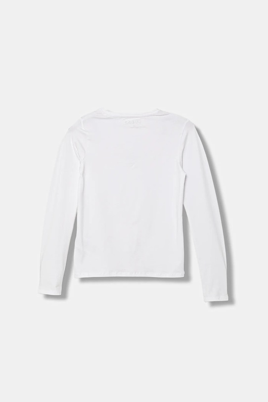 Guess longsleeve dziecięcy J5BI16.J1314.9BYA biały AW25