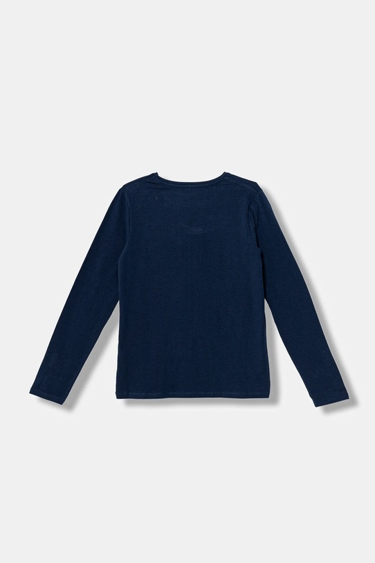 Guess longsleeve dziecięcy J5BI16.J1314.9BYA granatowy AW25