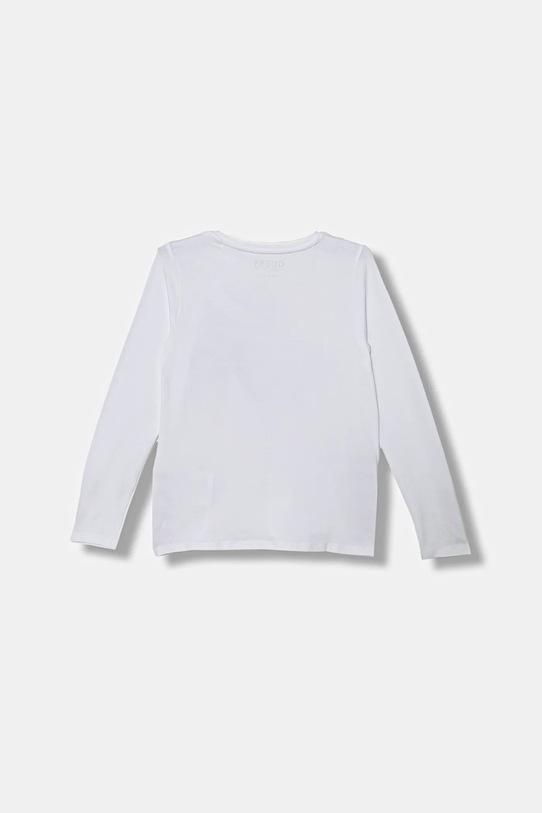 Guess longsleeve copii J5BI28.J1314.9BYA alb AW25