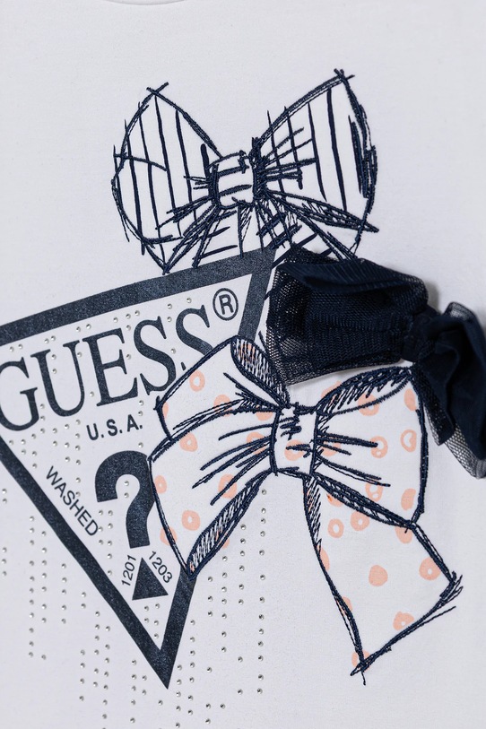 Fete Guess longsleeve copii J5BI28.J1314.9BYA alb