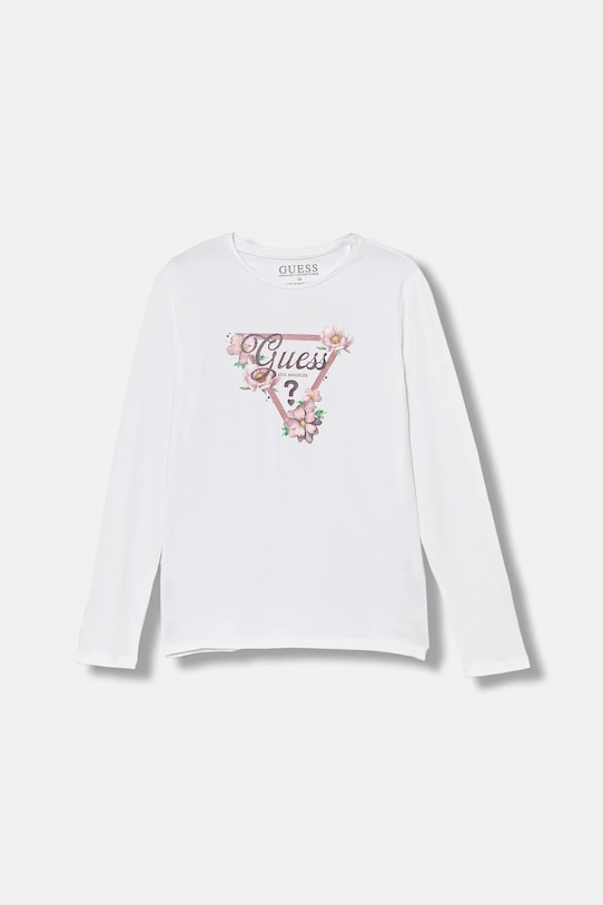 Guess longsleeve copii print alb J5BI31.J1314.9BYA