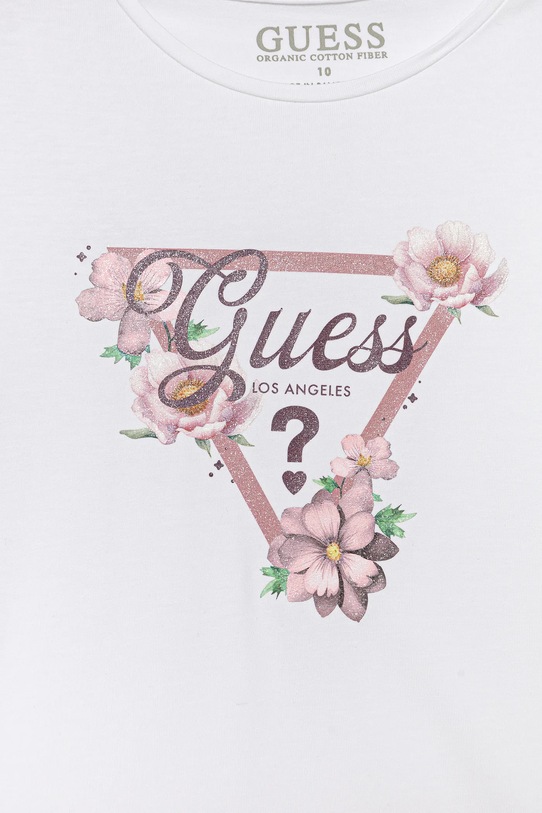 Dziewczynka Guess longsleeve dziecięcy J5BI31.J1314.9BYA biały
