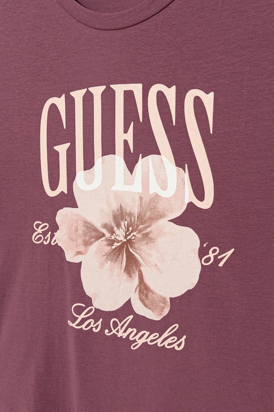 Dziewczynka Guess longsleeve dziecięcy J5BI33.J1314.9BYA bordowy