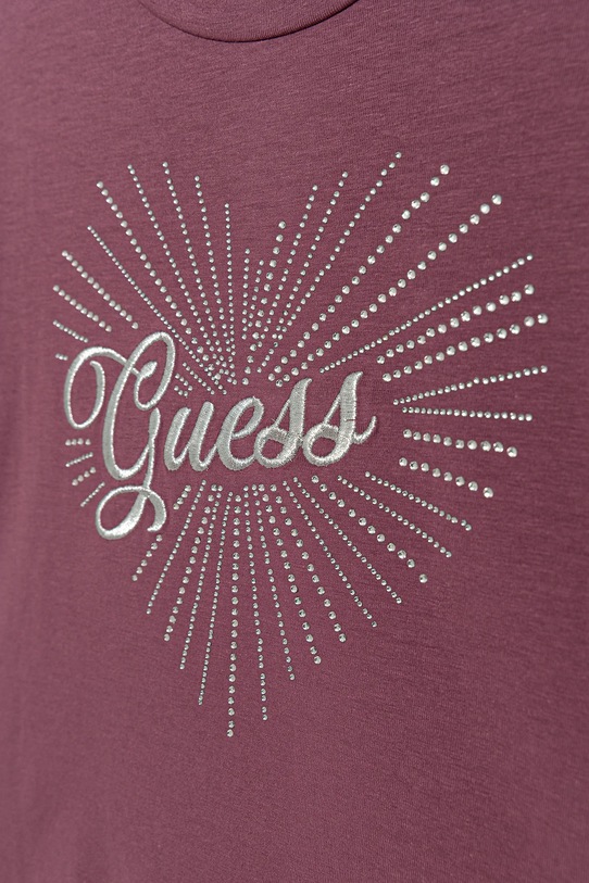 Dziewczynka Guess longsleeve dziecięcy J5BI35.J1314.9BYA bordowy