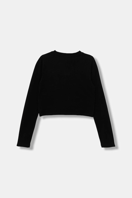 Detské tričko s dlhým rukávom Guess J5BI40.J1314.9BYA čierna AW25