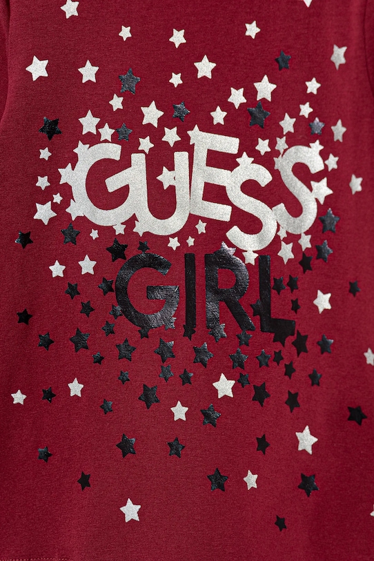 Fete Guess longsleeve copii K5BI00.J1314.9BYA burgundia