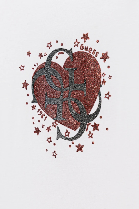 Девочка Детский лонгслив Guess K5BI02.J1314.9BYA белый