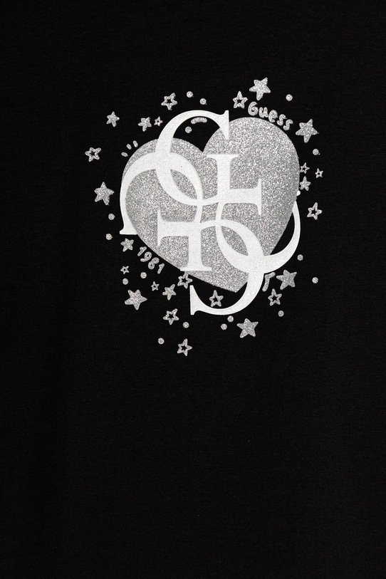 Dziewczynka Guess longsleeve dziecięcy K5BI02.J1314.9BYA czarny