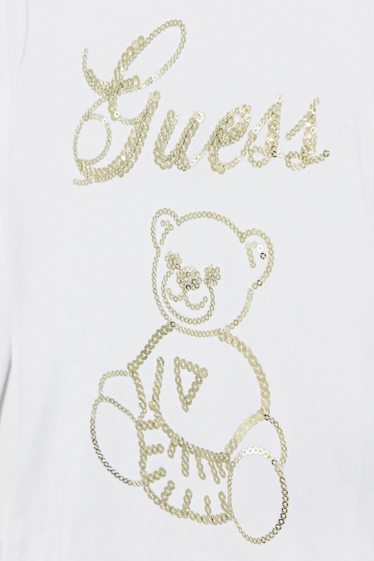 Dziewczynka Guess longsleeve dziecięcy K5BI03.J1314.9BYA biały