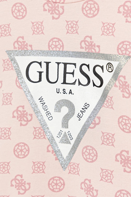 Dziewczynka Guess longsleeve dziecięcy K5BI05.J1314.9BYA różowy