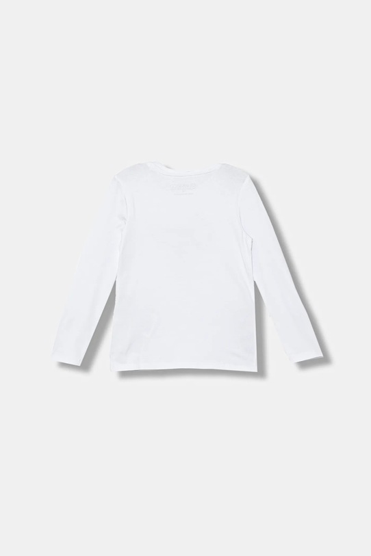 Guess longsleeve dziecięcy K5BI06.J1314.9BYA biały AW25