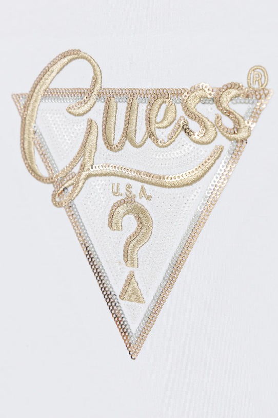 Dziewczynka Guess longsleeve dziecięcy K5BI06.J1314.9BYA biały