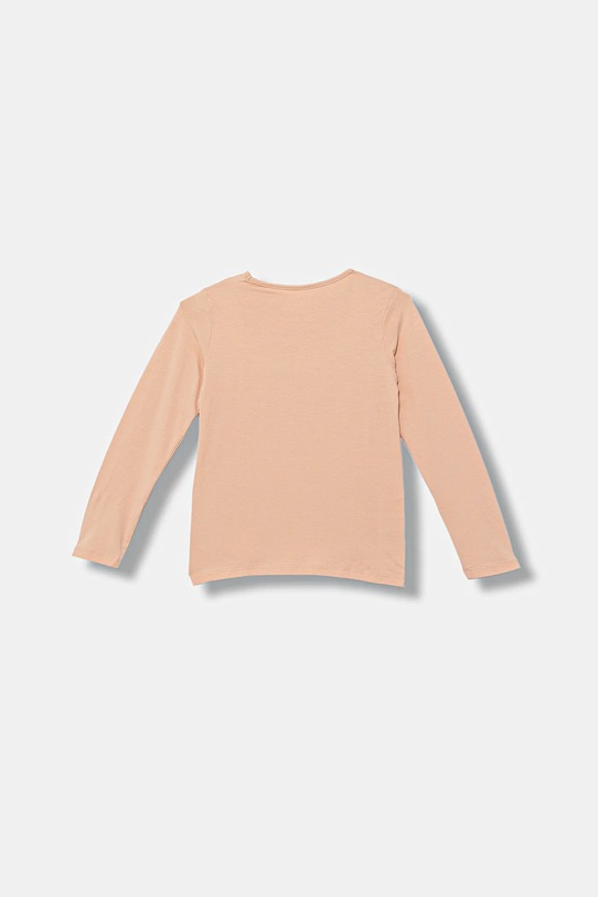 Guess t-shirt dziecięcy K5BI08.J1314.9BYA pomarańczowy AW25