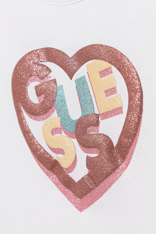 Дівчинка Дитячий лонгслів Guess K5BI12.J1314.9BYA білий